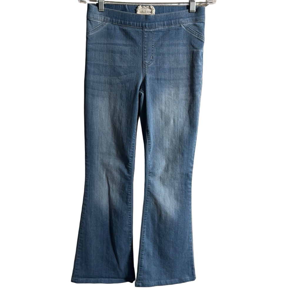 Altar'd State Blue Flare Wide Leg Jeans size S